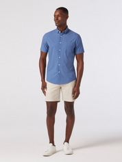 Mizzen + Main Helmsman Short 7” Inseam Inch Birch Taupe Ivory Light Cream Spring Summer Bottoms for Men Men’s Shorts Athens GA Georgia Kempt Menswear Store Near Me