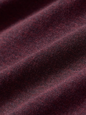 Mizzen + Main KPI Quarter Zip Men’s Jacket Wine Heather Red Comfortable Light Outerwear Athens GA Georgia Kempt Menswear Store Near Me