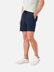 Mizzen + Main Deck  Short Navy Blue Solid Elastic Waistband Active Short Men's Bottoms For Men Spring Summer Athens GA Georgia Kempt Menswear Store Near Me