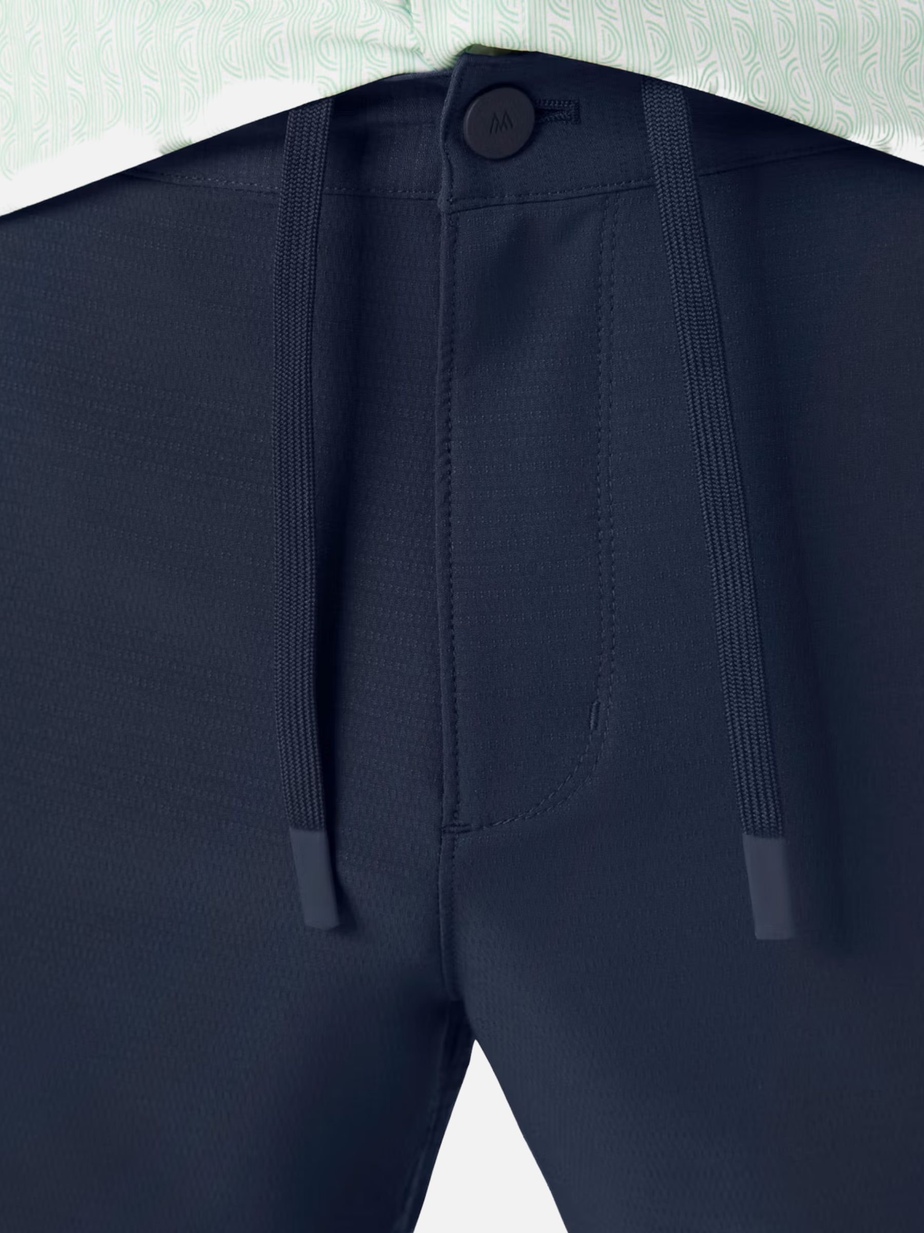 Mizzen + Main Deck  Short Navy Blue Solid Elastic Waistband Active Short Men's Bottoms For Men Spring Summer Athens GA Georgia Kempt Menswear Store Near Me