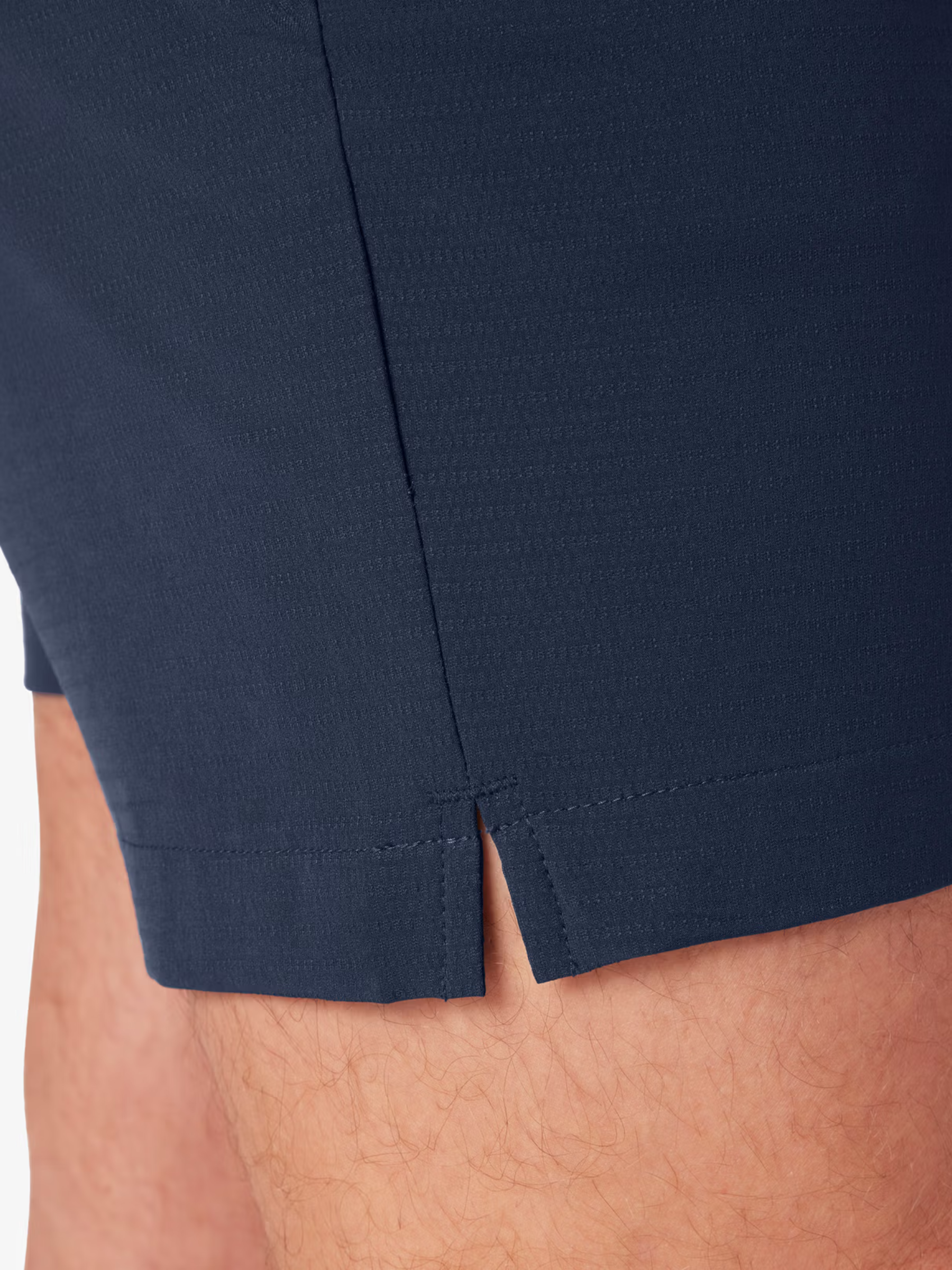 Mizzen + Main Deck  Short Navy Blue Solid Elastic Waistband Active Short Men's Bottoms For Men Spring Summer Athens GA Georgia Kempt Menswear Store Near Me