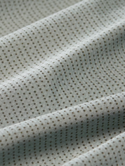 Mizzen + Main Halyard SS Short Sleeve Dress Shirt Pale Green Dot Stripe Men's Lightweight Formal Button Up For Men Athens GA Georgia Kempt Menswear Store Near Me