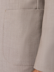 Mizzen + Main lavelle British Tan  Khaki blazer single breasted notched lapel 100% wool formal jacket outerwear kempt athens ga georgia men's clothing store