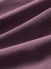 Mizzen + Main Leeward LS Long Sleeve Dress Shirt Eggplant Levi Plaid Men's Purple Formal Button Up Shirt For Men Athens GA Georgia Kempt Menswear Store Near Me