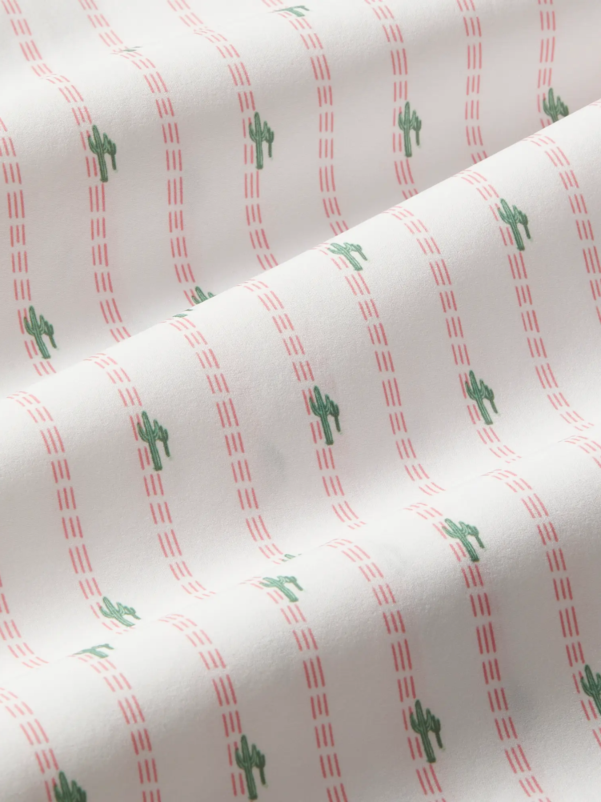 Mizzen Main Leeward SS Short Sleeve Dress Shirt Pocket Dress Polo Rose Cactus Stripe Men's Clothing Store Athens Georgia Kempt