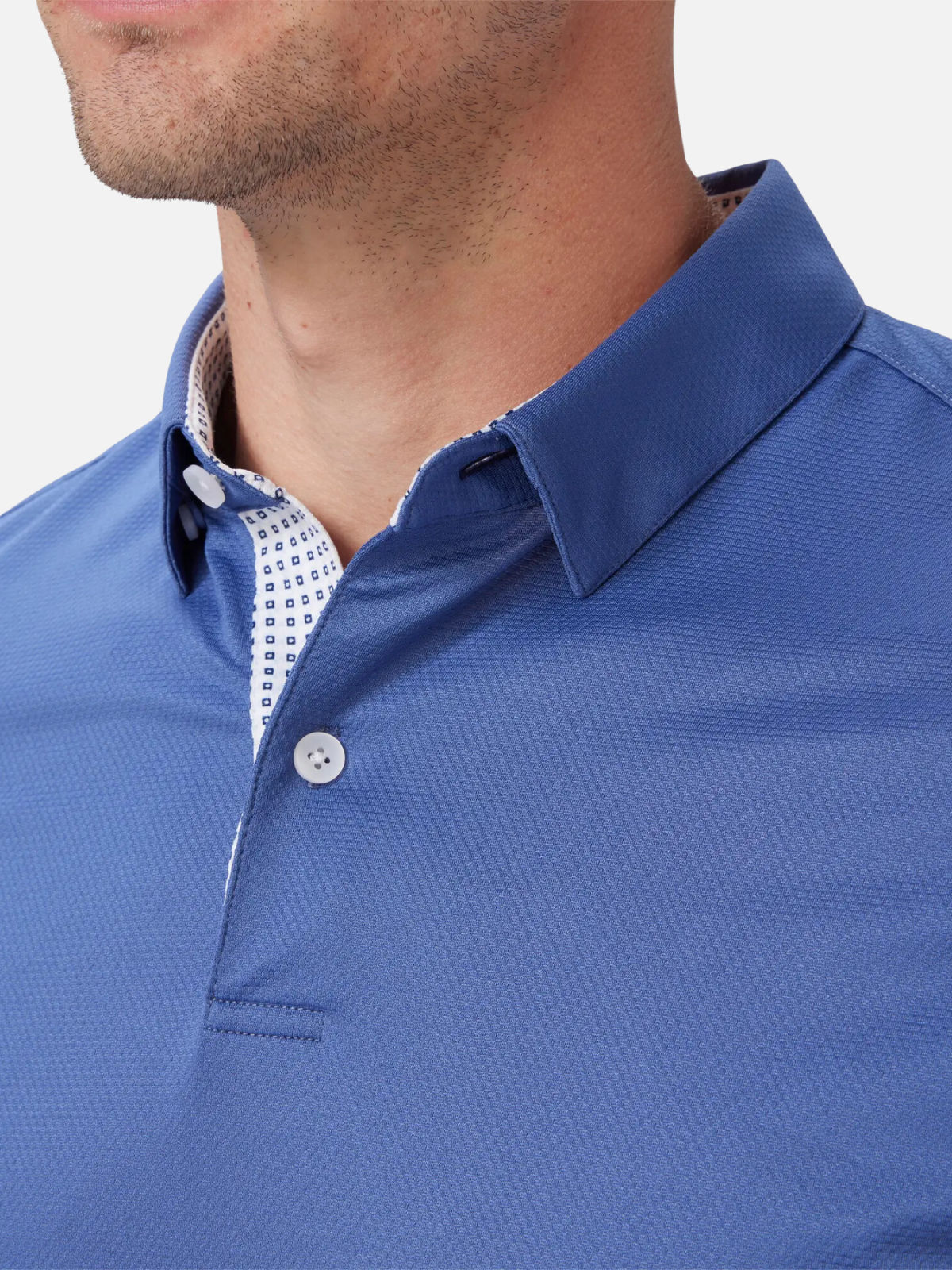 Mizzen + Main Halyard Polo Costal Fjord Solid Short Sleeve Polo Summer July 2024 Shirt Cooling Dress Button Down Mens Store Athens Georgia Kempt Athens Menswear