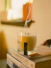 ranger station high horse candle citrus cedarwood hand poured wax whiskey cocktail glass kempt athens ga georgia men's clothing store