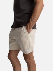 Rhythm Classic Linen Jam Shorts Men’s Bottoms for Men Sand Beige Athens GA Georgia Kempt Menswear Store Near Me