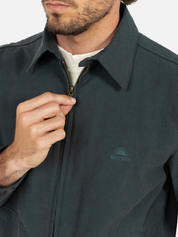 Rhythm Awake Jacket Outerwear Dark Pine Green Blue Men’s Fall Winter Jackets for Men Collared Zip Up Cotton Athens GA Georgia Kempt Menswear Store Near Me