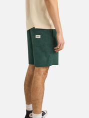 Rhythm Cord Jam Shorts Corduroy Textured Men’s Bottoms for Men Teal Green Elastic Waistband Drawstring Spring Summer Athens GA Georgia Kempt Menswear Store Near Me