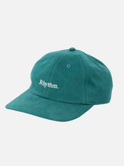 Rhythm Essential Brushed Twill Cap Teal Hat Headwear Spring Summer Athens GA Georgia Kempt Menswear Store Near Me