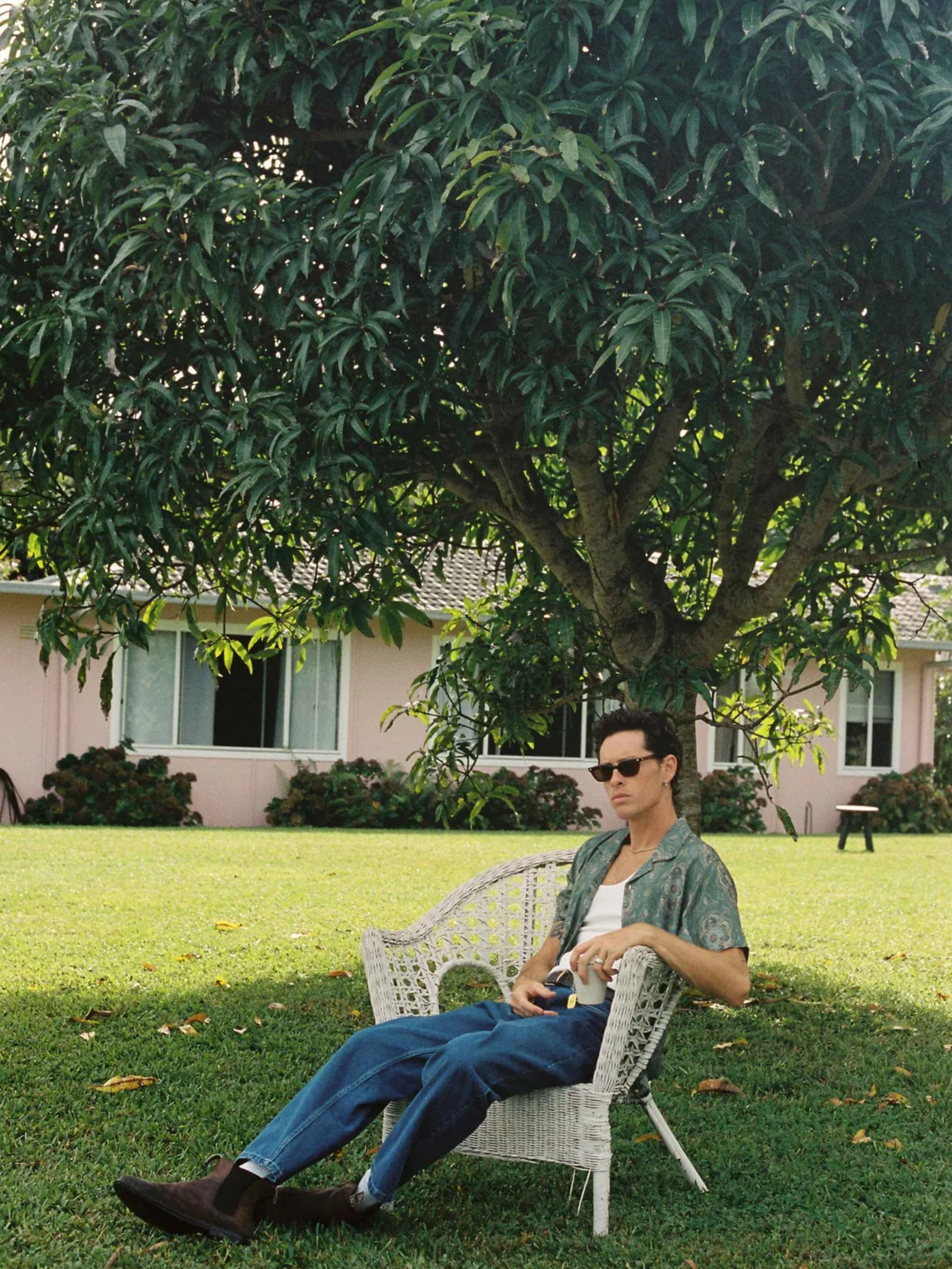 Rhythm Essential Jean Dark Wash Blue Denim Men’s Relaxed Bottoms Pants Athens GA Georgia Kempt Menswear Store Near Me