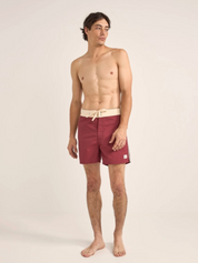 Rhythm Heritage Trunk Merlot Swimsuit Men’s Swim Shorts Athens GA Georgia Kempt Menswear Store Near Me