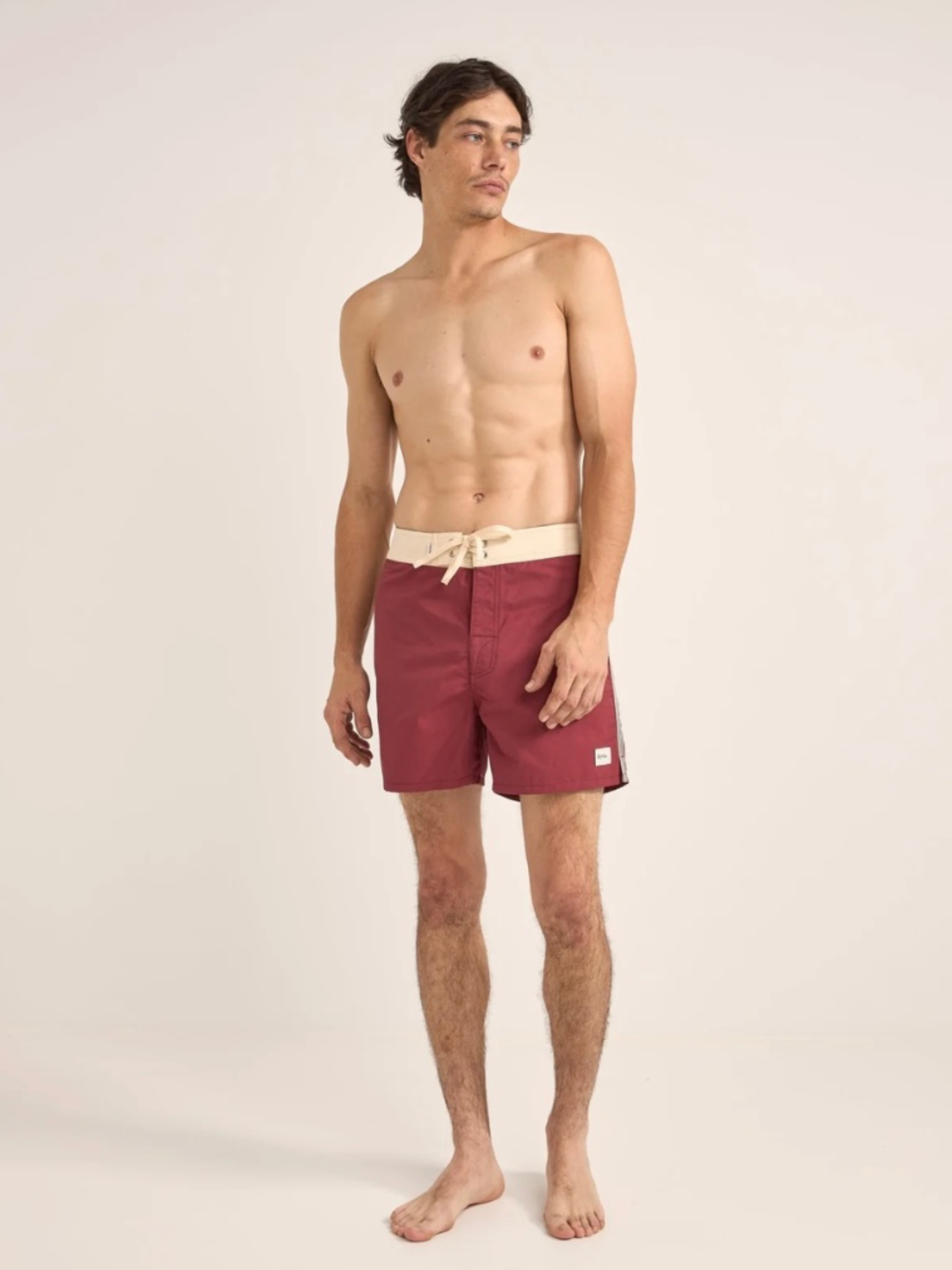 Rhythm Heritage Trunk Merlot Swimsuit Men’s Swim Shorts Athens GA Georgia Kempt Menswear Store Near Me