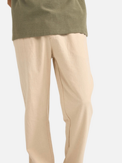 Rhythm Linen Jam Pant Bone Relaxed Summer Men’s Bottoms for Men Athens GA Georgia Kempt Menswear Store Near Me