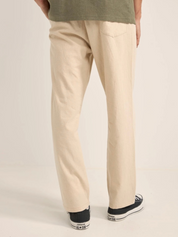 Rhythm Linen Jam Pant Bone Relaxed Summer Men’s Bottoms for Men Athens GA Georgia Kempt Menswear Store Near Me