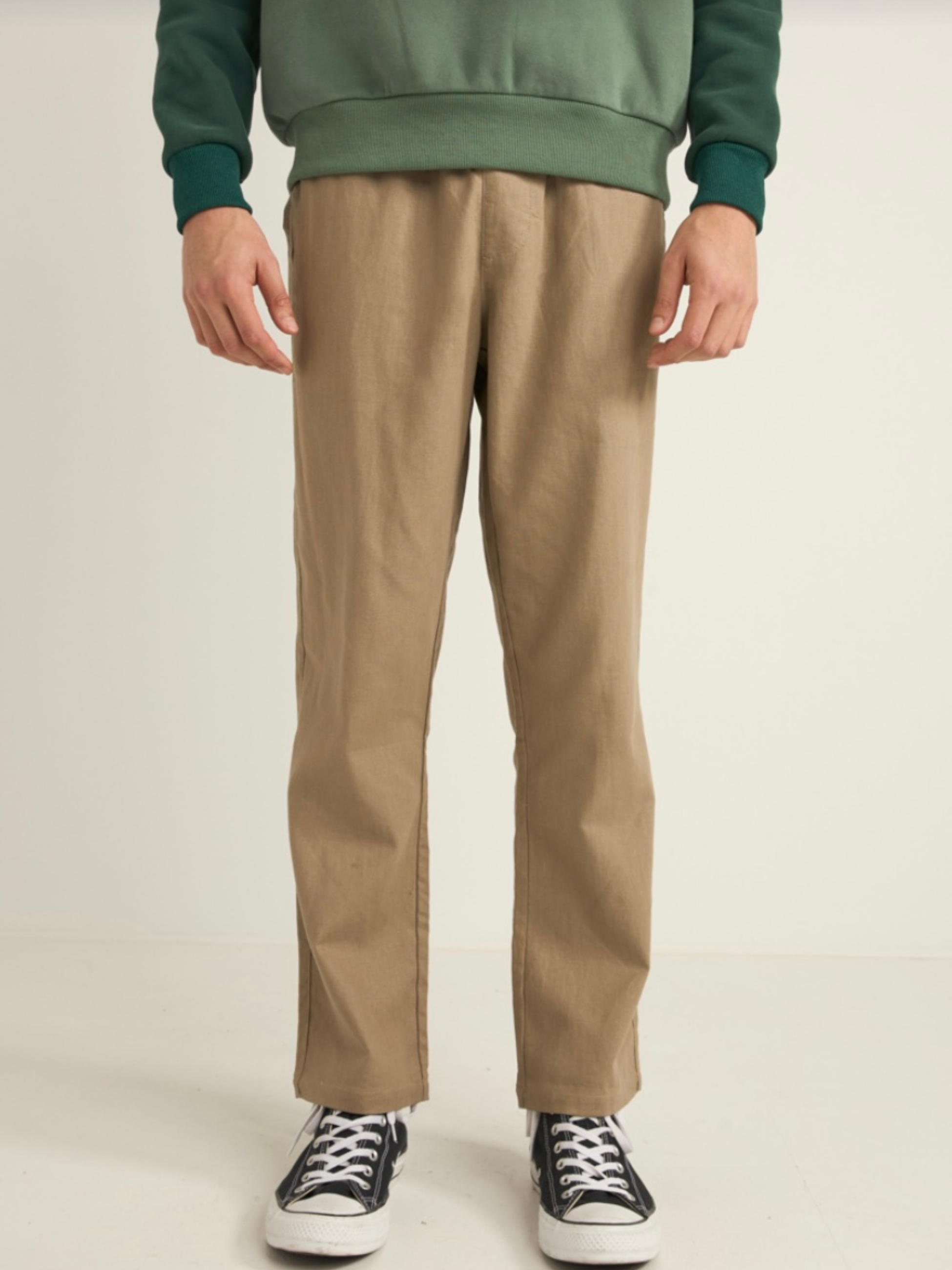 Rhythm Linen Jam Pant Tan Khaki Taupe Spring Summer Men’s Bottoms Pants for Men Vacation Outfit Athens GA Georgia Kempt Menswear Store Near Me