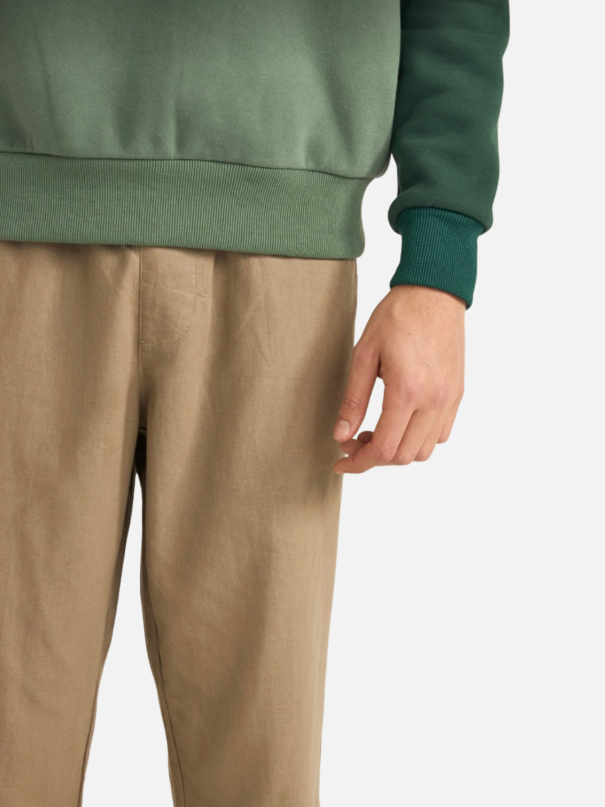 Rhythm Linen Jam Pant Tan Khaki Taupe Spring Summer Men’s Bottoms Pants for Men Vacation Outfit Athens GA Georgia Kempt Menswear Store Near Me