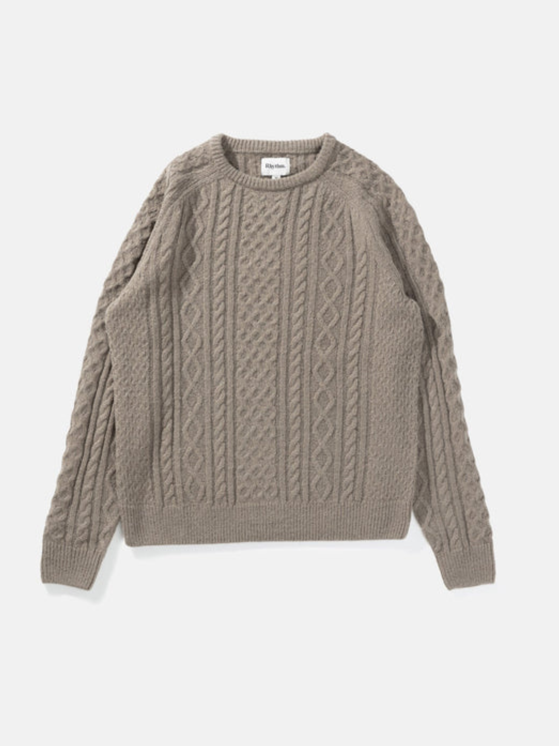 Rhythm Mohair Fishermans Knit Cable Men’s Sweater for Men Fall Winter Top Knitwear Kempt Athens Menswear Store GA Georgia