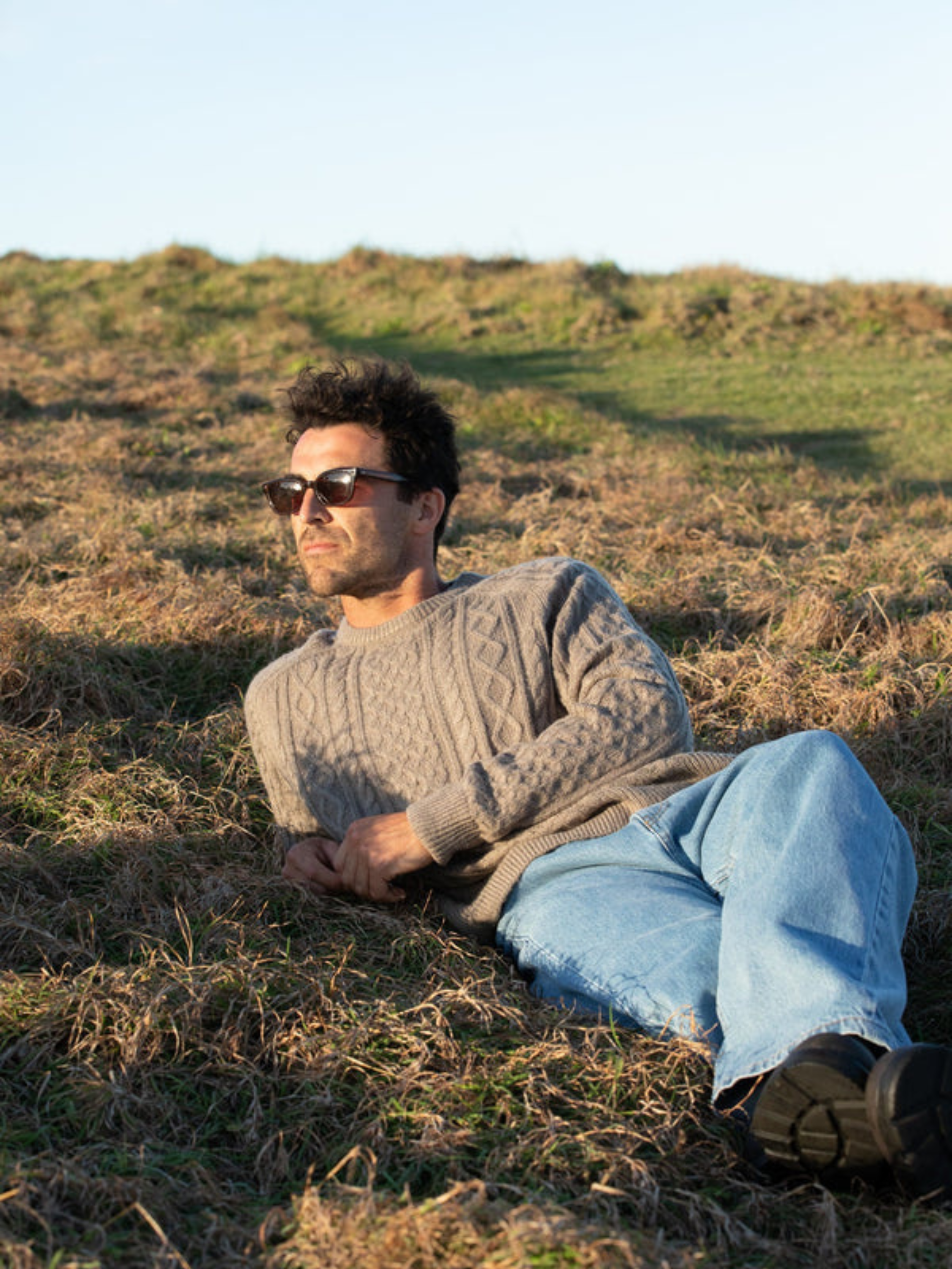 Rhythm Mohair Fishermans Knit Cable Men’s Sweater for Men Fall Winter Top Knitwear Kempt Athens Menswear Store GA Georgia