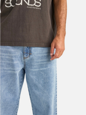 Subtle Distress Jean - Blue
