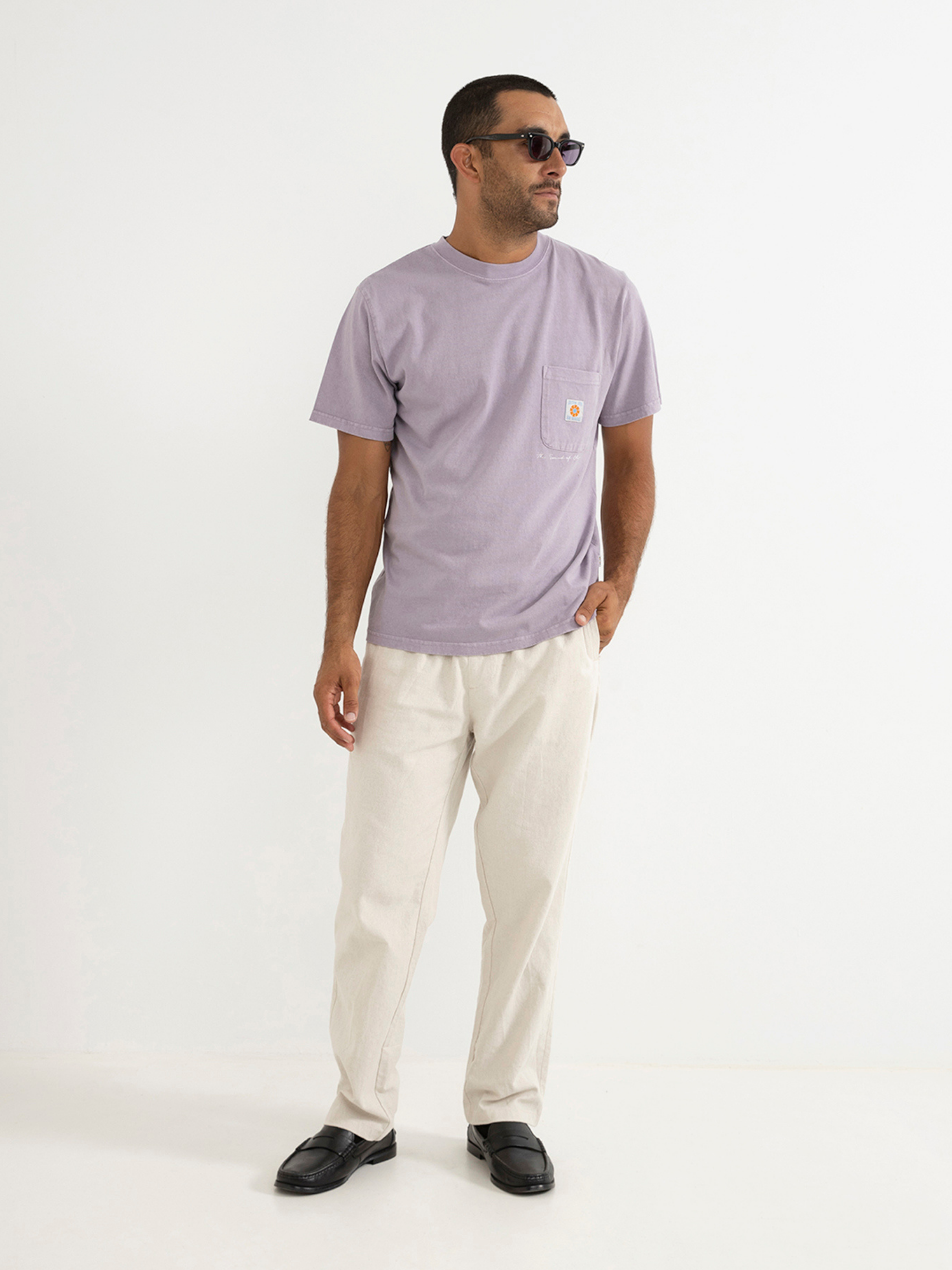 Rhythm Vintage Pocket SS Short Sleeve T-Shirt Tee Shirt Plum Purple Lilac Lavender Men’s Tops for Men Athens GA Georgia Kempt Menswear Store Near Me