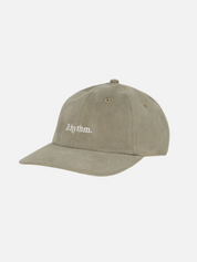 Rhythm Essential Brushed Twill Cap Sea Grass Green Men's Curved Brim Adjustable Ball Cap Hat For Men Athens GA Georgia Kempt Menswear Store Near Me