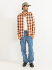 Rhythm Essential Brushed Twill Cap Sea Grass Green Men's Curved Brim Adjustable Ball Cap Hat For Men Athens GA Georgia Kempt Menswear Store Near Me