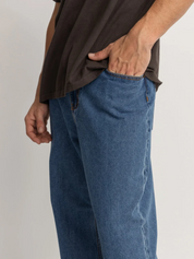 Rhythm Essential Jean Dark Blue Denim Kempt Mens Relaxed Fit Athens Georgia Shopping