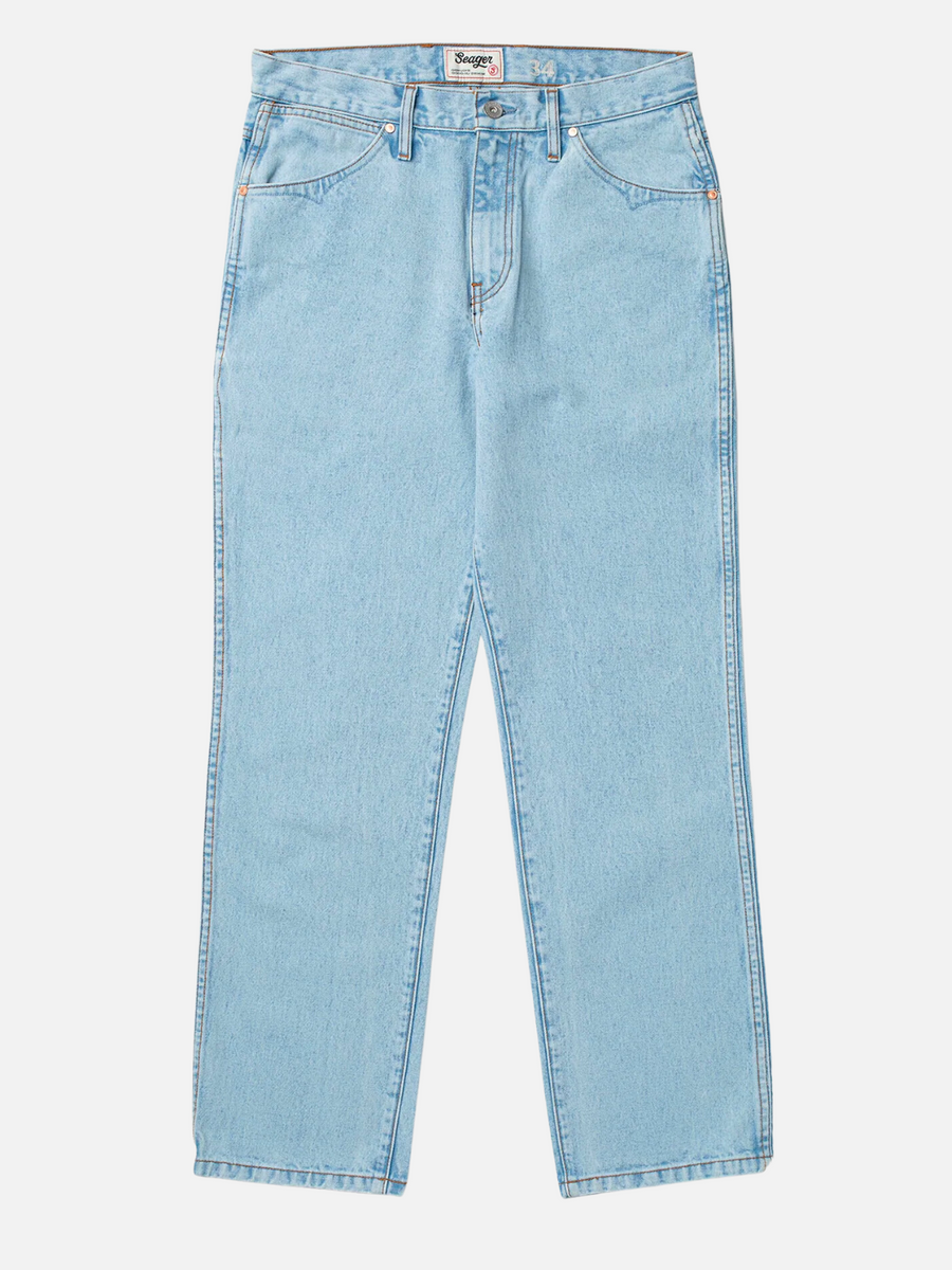 【関税&送料込】Autry Light Blue Viscose Trousers Seager Autry Jean - Light Wash Indigo – Kempt