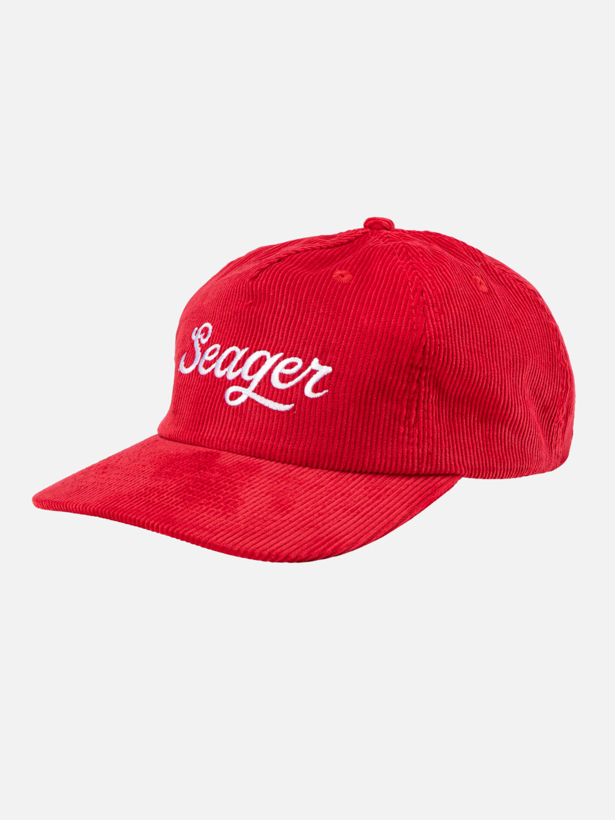 Seager Big Red Cord Snapback – Kempt