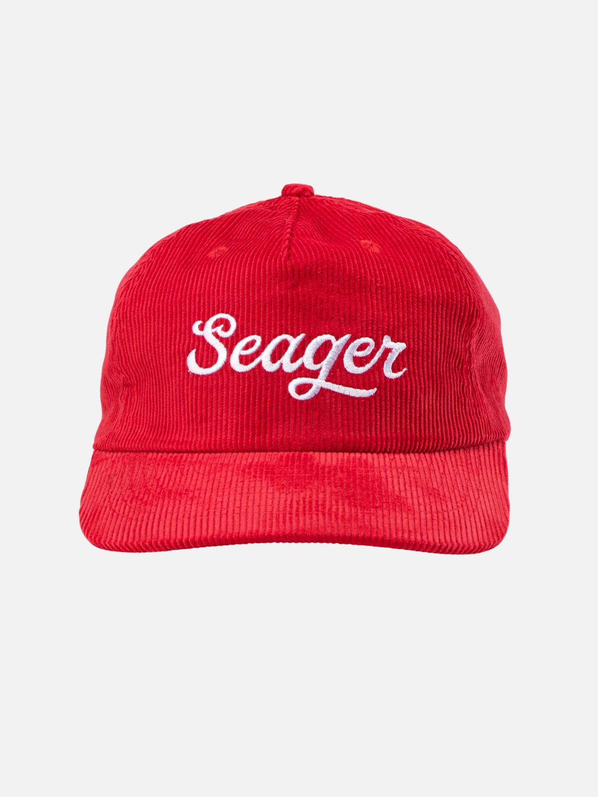seager big red cotton corduroy snapback hat kempt athens ga georgia men's clothing store