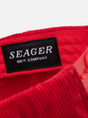 seager big red cotton corduroy snapback hat kempt athens ga georgia men's clothing store
