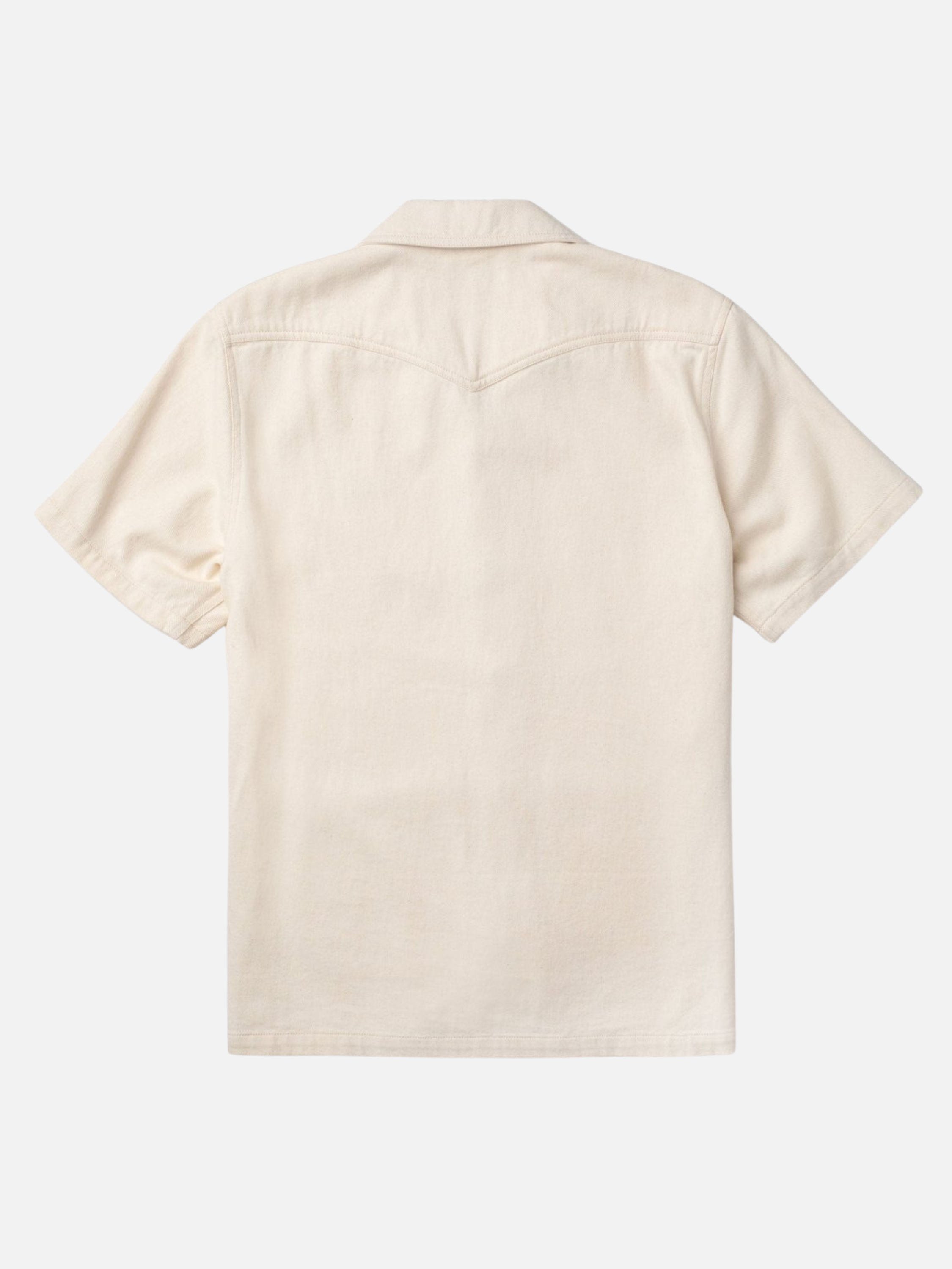 Seager Southpaw Whippersnapper Natural Cream Ivory Men’s SS Short Sleeve Top for Men Front Pocket Collared Button Shirt Athens GA Georgia Kempt Menswear Store Near Me