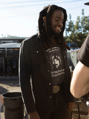 Seager X Waylon Jennings Dumb Ugly Tee Vintage Black Men's SS Short Sleeve Graphic Tee Shirt For Men Athens GA Georgia Kempt Menswear Store Near me