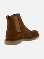 Shoe the Bear Kip Chelsea Boot Men’s Shoes Tan Suede Water Repellent Kemp Athens Menswear Store