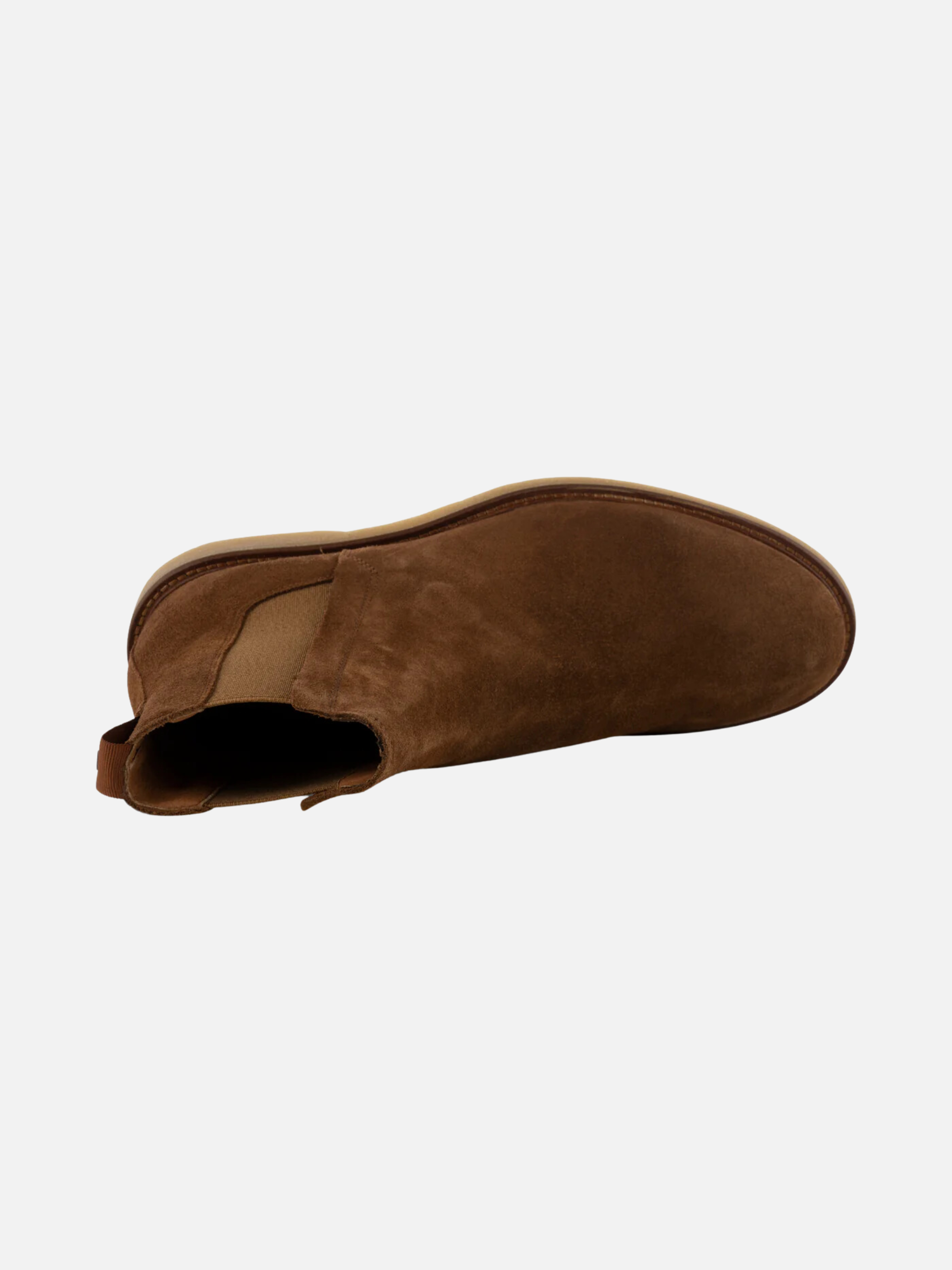 Shoe the Bear Kip Chelsea Boot Men’s Shoes Tan Suede Water Repellent Kemp Athens Menswear Store