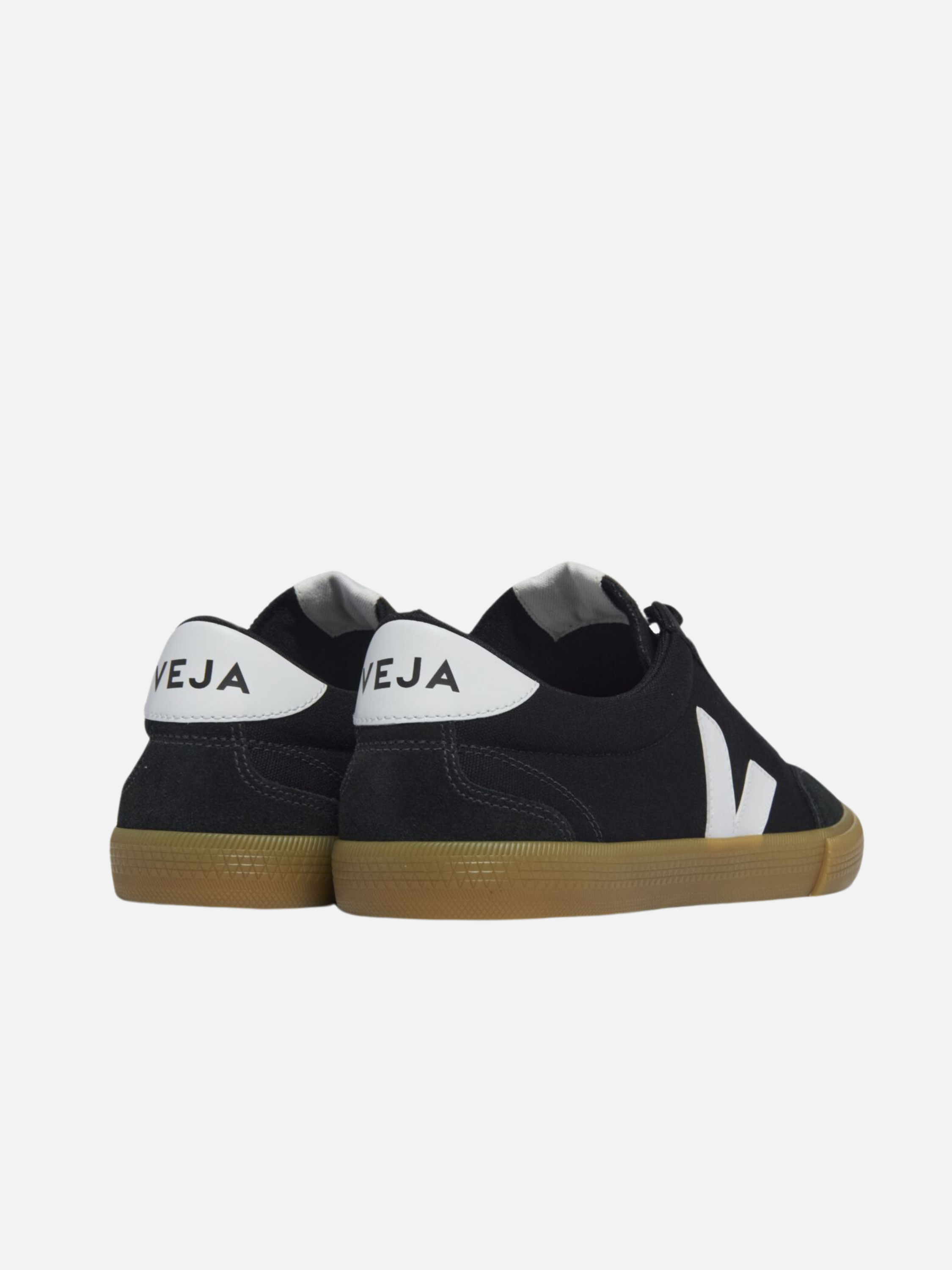 VEJA Volley Canvas Sneaker Black White Natural Men’s Shoes Athens GA Georgia Kempt Menswear Store