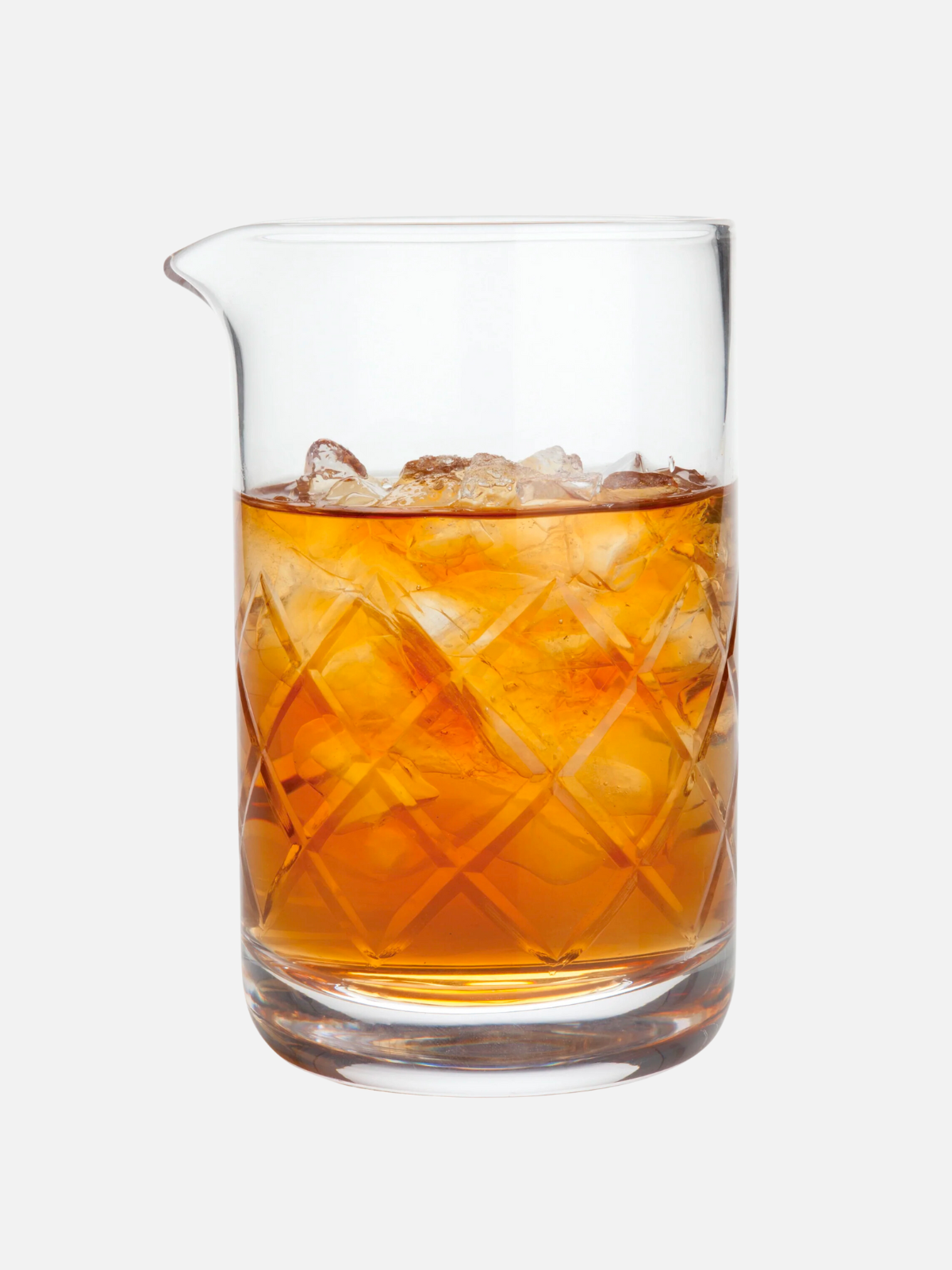 viski professional crystal mixing glass for cocktails martinis bar tools kempt athens ga georgia men's clothing store