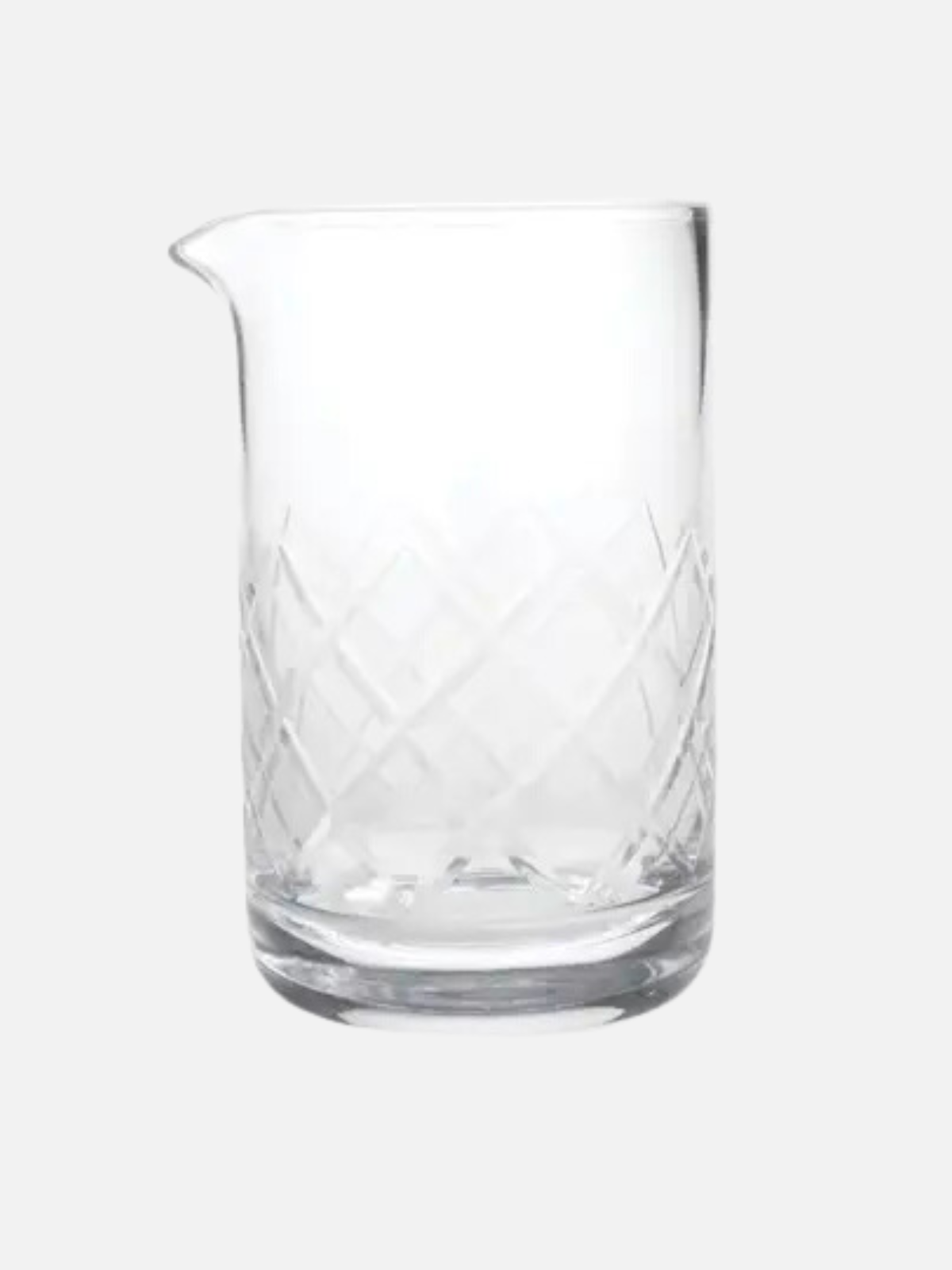 viski professional crystal mixing glass for cocktails martinis bar tools kempt athens ga georgia men's clothing store