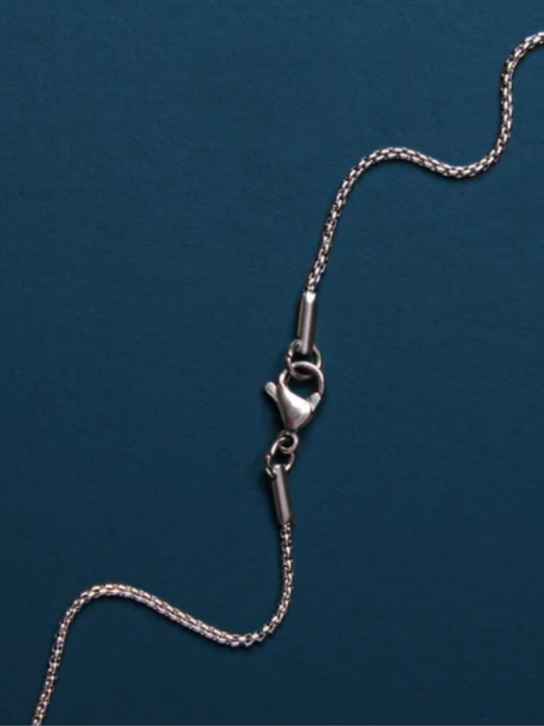 We Are All Smith Stainless Steel Cross Chain Necklace Men's 18" Inch Box Chain Necklace For Men Athens GA Georgia Kempt Menswear Store Near Me