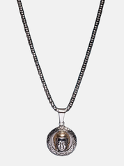 We Are All Smith Stainless Steel Buddha Head Pendant Necklace For Men Jewelry Accessories Men's Clothing Store Kempt Athens Georgia