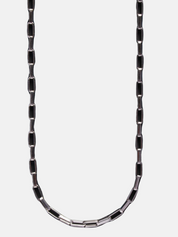 We Are All Smith Waterproof Elongated Box Steel Chain Men's Necklace Jewelry Men's Clothing Accessory Store Kempt Athens Georgia