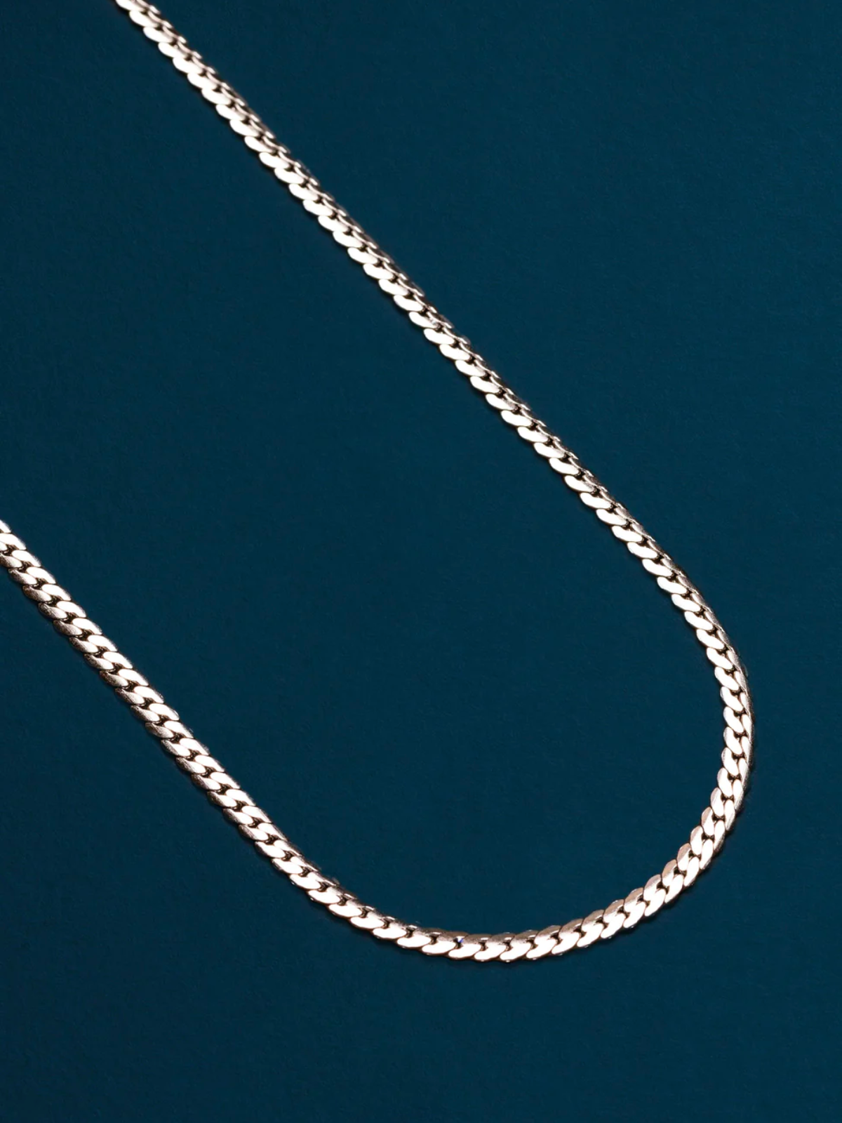 Waterproof 3mm Flat Curb Chain