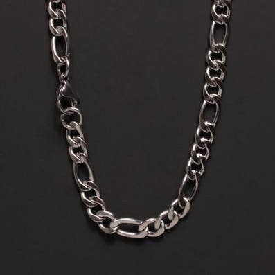 we are all smith figaro chain stainless steel necklace 22" 24" 26" minimalist jewelry kempt athens ga mens clothing store