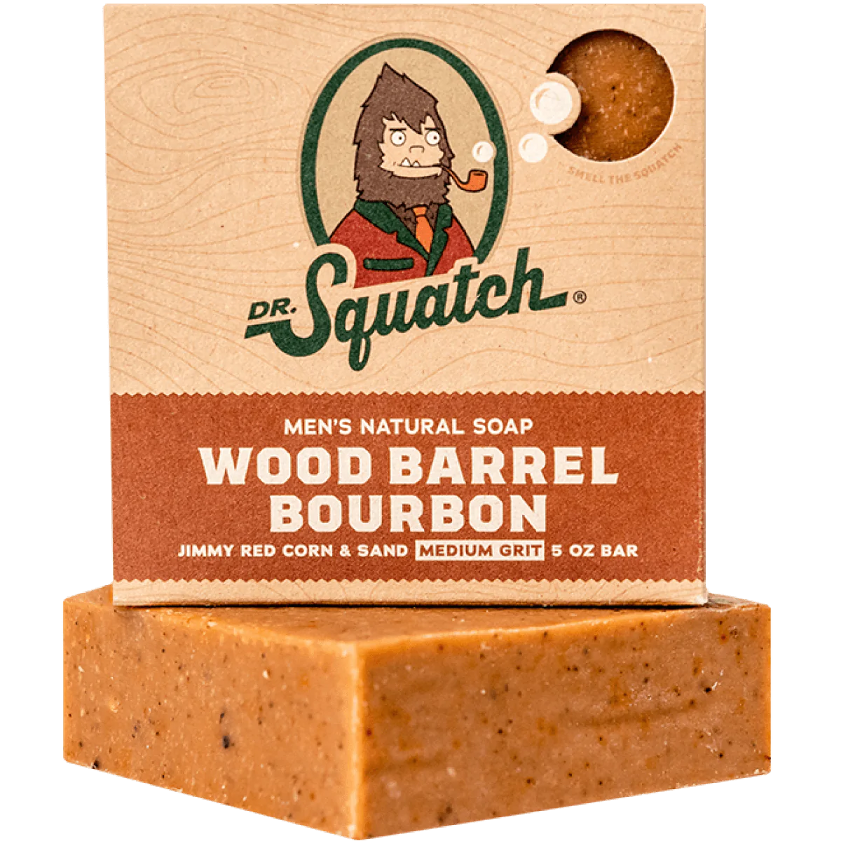 Wood Barrel Bourbon Dr Squatch Mens Soap Bars 5oz Kempt Mens Clothing Athens Georgia