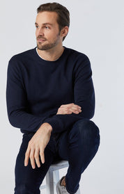 Mavi Zach Straight Leg Mens Jeans Rinse Feather Blue Kempt Athens Georgia Mens Store