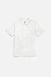 Rhythm Classic SS Linen Shirt White Kempt Mens Shop Athens Clothing Georgia