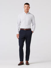 Mizzen + Main Upton Chino Pant Navy Solid Blue Men’s Formal Dress Bottoms for Men Athens GA Georgia Kempt Menswear Store Near Me