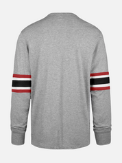 ‘47 Brand Georgia Bulldogs Vintage Cover Two Brex Tee Slate Grey Athens GA Georgia Kempt LS Long Sleeve Top UGA Athens GA Georgia Kempt Menswear Store Near Me